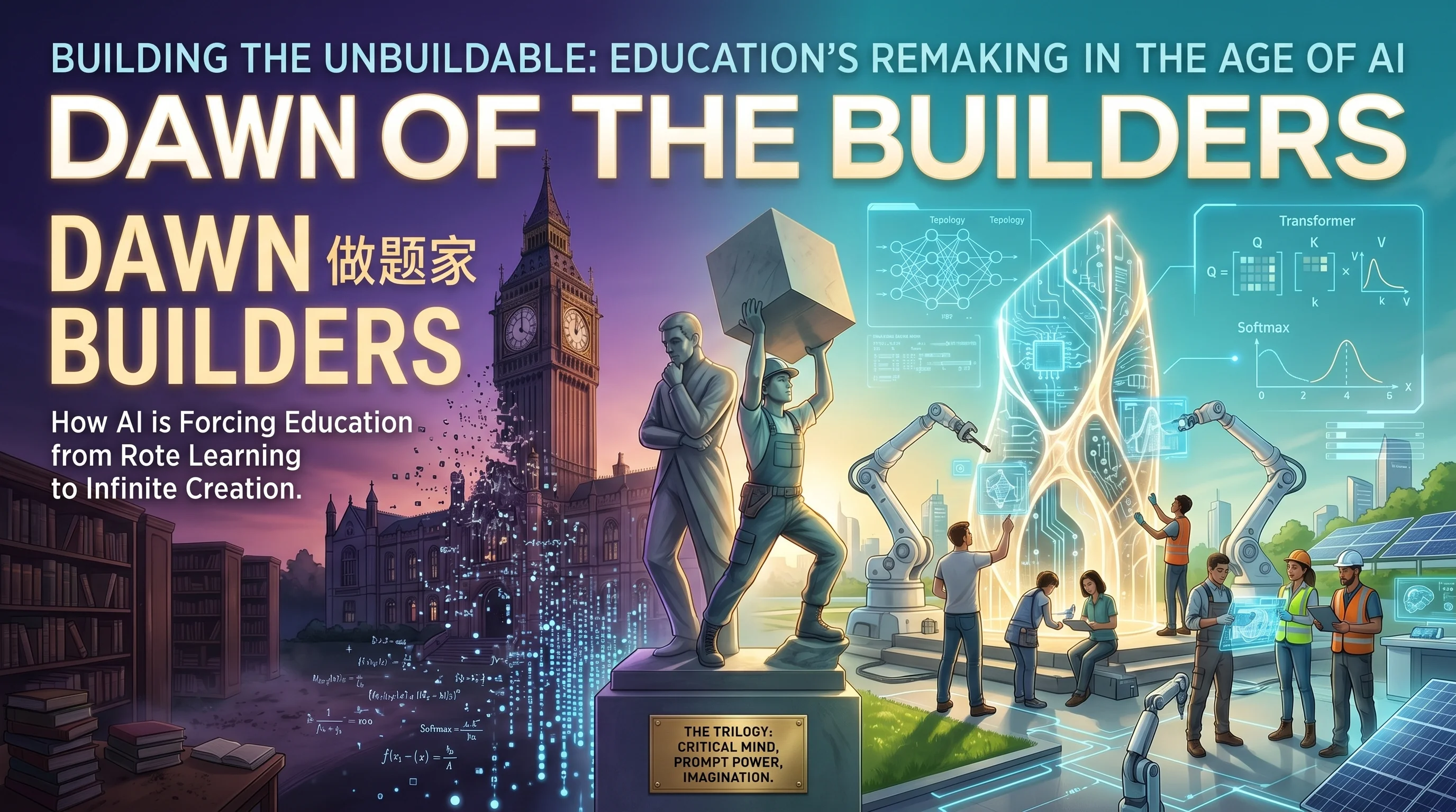 做题家的黄昏：AI时代的教育重构与生存法则