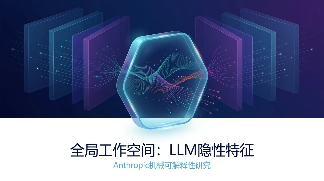 全局工作空间：大语言模型的隐性特征方向