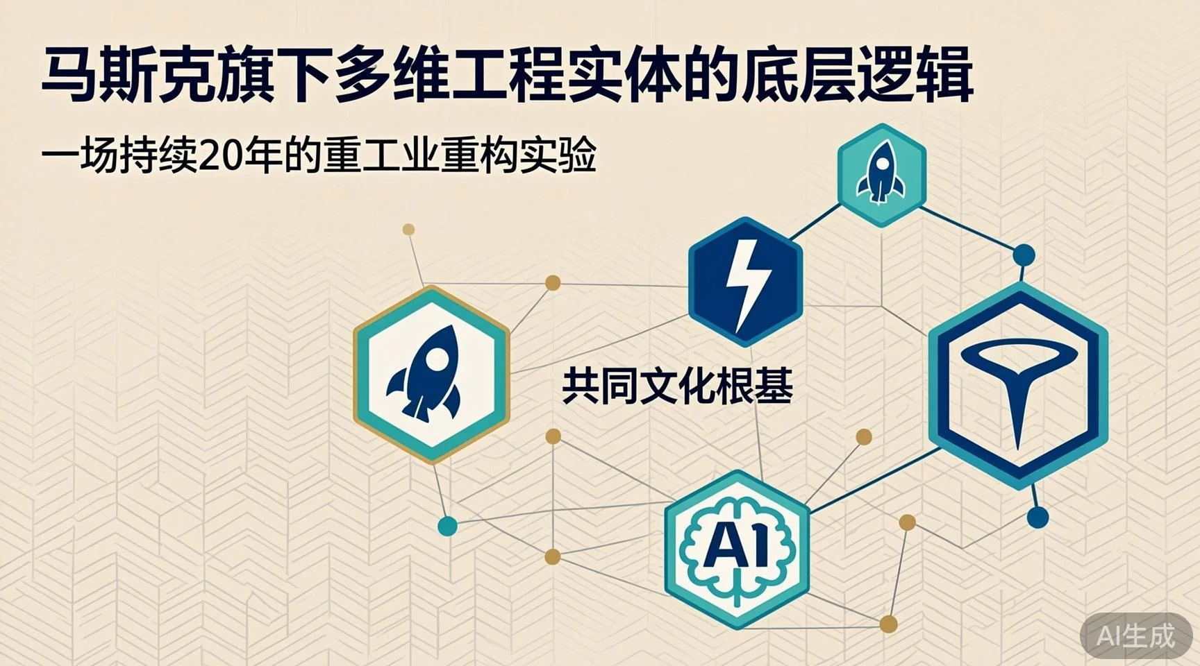 马斯克旗下多维工程实体的底层逻辑：一场持续20年的重工业重构实验
